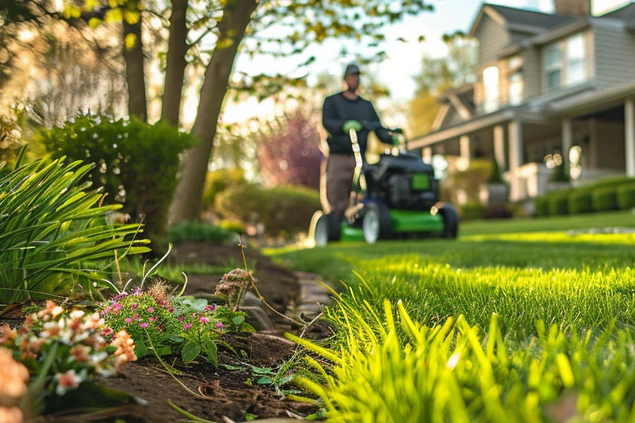battery powered self propelled lawn mowers